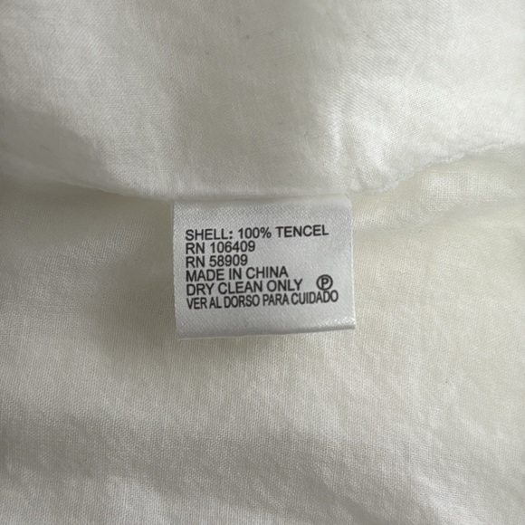 Cremieux Women’s white Sleeveless Dress Bottom Flare Size 8 - Picture 8 of 8